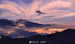 斜阳侧帽采集到插画师： Eden_不菲子