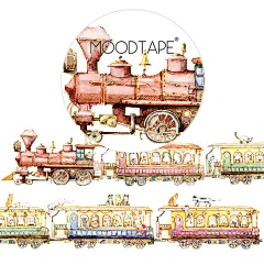 整卷现货 mood 蝶影电车咖啡研究所 福尔摩斯光影巴洛克和纸胶带-淘宝网