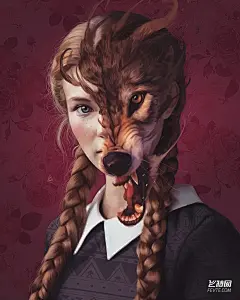 10款现实主义风格插画 飞特网 插画设计