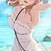 木なこ   二次元少女   白色连衣裙