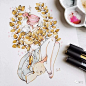 插画 | 来自法国的小清新插画~