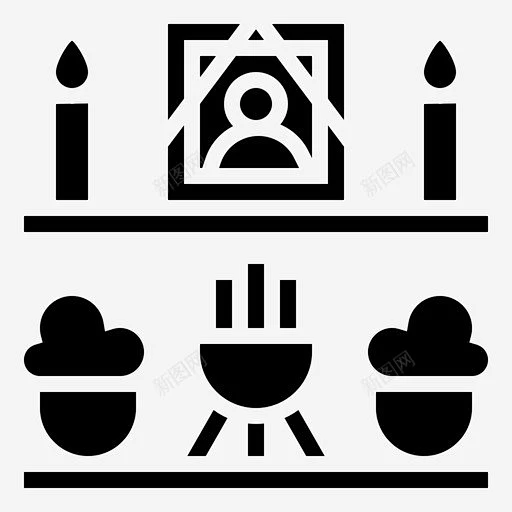 祭坛佛教死者 标志 UI图标 设计图片 免费下载 页面网页 平面电商 创意素材-花瓣网