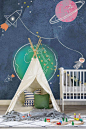 Want ideas on fantastic wallpaper for your child's bedroom. Look no further. Here is a post full of great decorating ideas for the little explorer in your home. Interiors, Kids Style, home and family