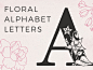 **DOWNLOAD LINK** https://creativemarket.com/andreia.silva/2198147-Floral-Alphabet-Letters?u=KVArts

Inspired by the beauty of fine flowers, features original botanical line artwork creating a unique and elegant look. Each letter represents a flower and e