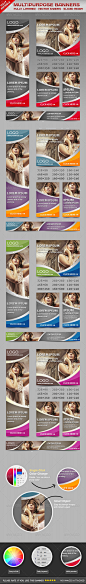 Multiporpose Glamorous Banners - GraphicRiver Item for Sale
