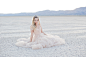 dry lake bed bridal inspiration shoot