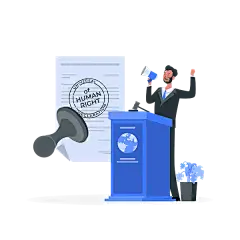 世界人权宣言插画