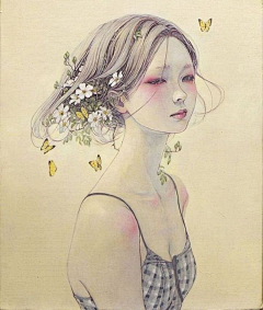 鱼子_YUZI采集到【插画】平野実穂Miho Hirano（日）