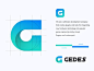 G logo design mark