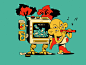 Character Illustrations for Visual Storytelling : Catch some cheerful vibes with a bunch of funnily crazy character illustration concepts we worked out in the project for the Status application. Have fun!