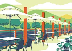 太治愈了！65张一看就暖心的插画，承包了我一年四季的手机壁纸！