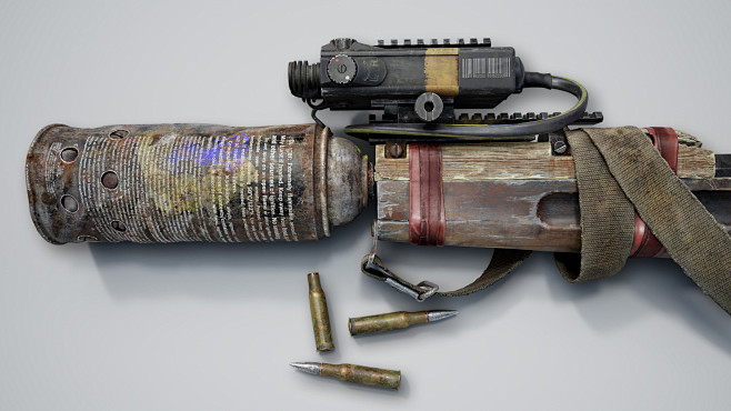Custom Mosin rifle