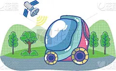 概念,未来,漫画,制造机器,转基因,汽车,迅速,技术,图像,设计