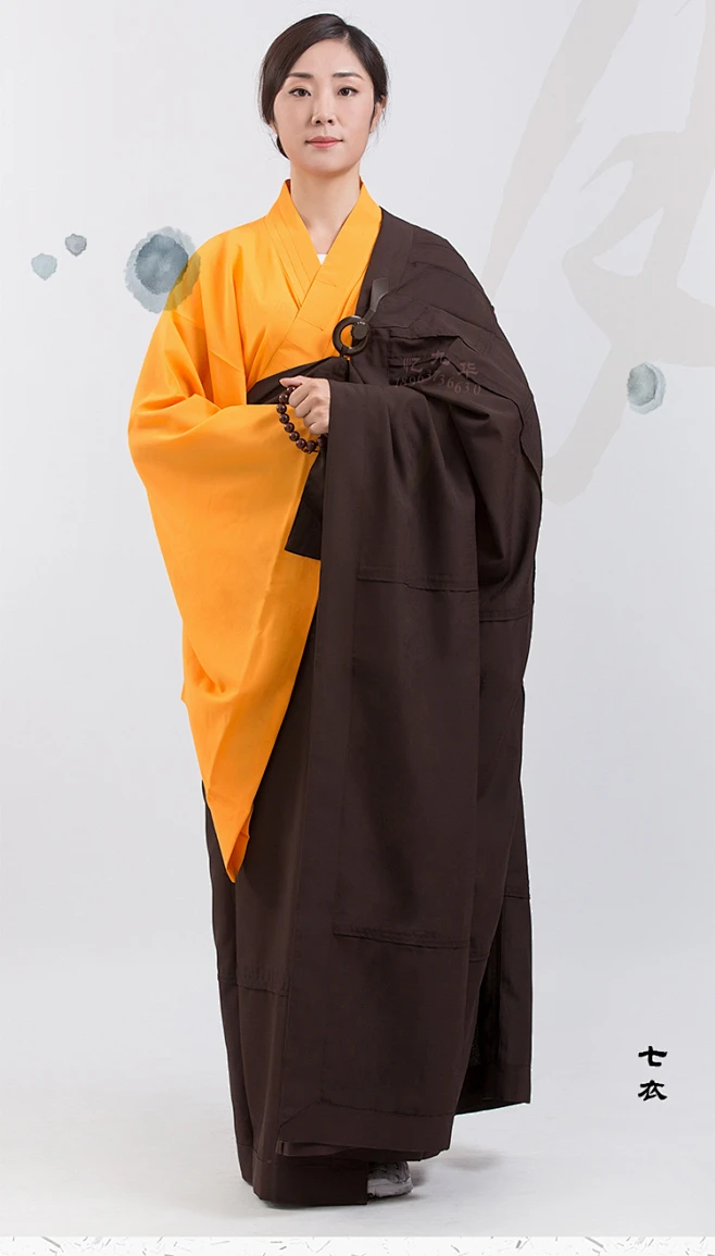 居士受戒搭衣僧服海青缦衣搭衣居士服祖衣怅衣七衣五衣袈裟禅修服-淘宝网-花瓣网