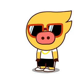 聊天达人必看！飞猪最撩表情包上线了！ : 猪猪这个萌呆呆的大男孩你喜欢吗？