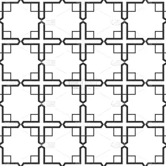 几何形状,式样,插画,单色调,形状,白色,黑色,纺织品,条纹,华丽的