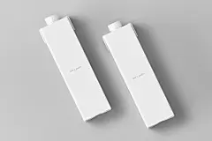 饮料包装盒牛奶盒样机