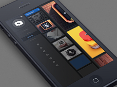 丘大叔搞设计采集到UI/UX 侧边栏