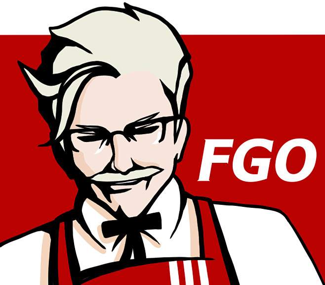 fategrandorder新宿のkfc虎虎的插画