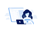 System Login Illustration