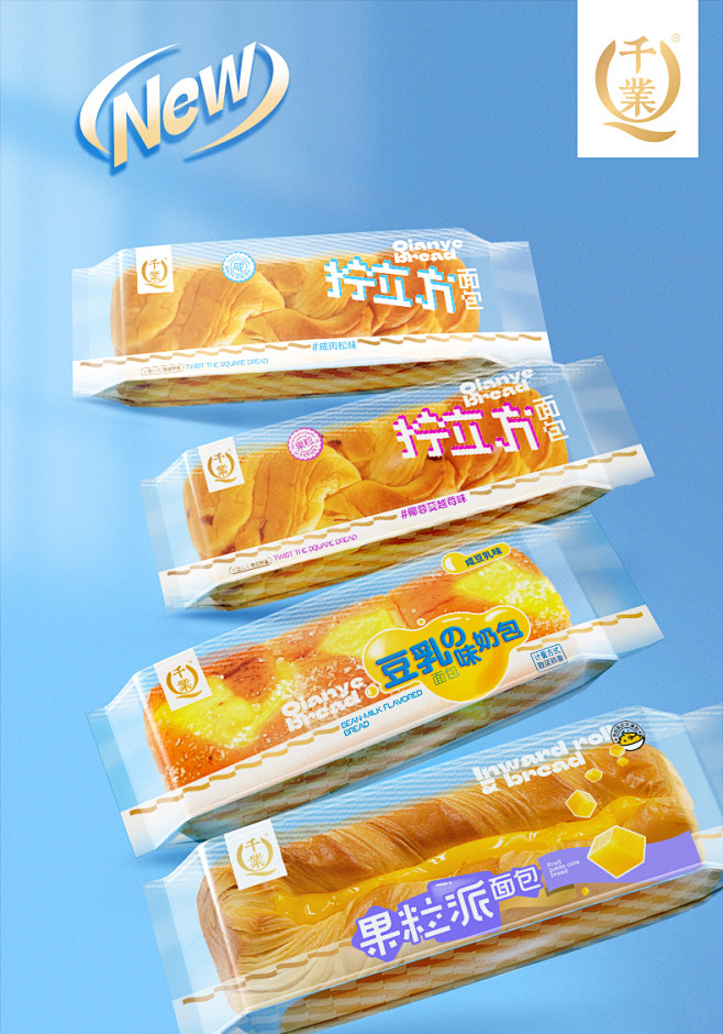 千业早餐椰蓉蔓越莓豆乳肉松味岩烧吐司面包...