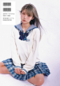 最近看了#明日酱的水手服#
和新合作的妹妹@杜杜Dolly_
一起快乐拍了拍
放两张预告先 ​​​​