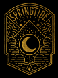 Springtide Festival : Poster and logo design for Springtide Festival. www.springtidefestival.com