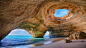 葡萄牙阿尔加维洞穴风景algarve.jpg (1920×1080)