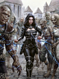 Legend of the Cryptids - Rooney reg., Laura Sava : A necromancer.