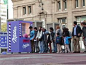 Milka Cow Vending Machine  Milka Chocolate creating a unique vending experience that made strangers work together to get free chocolate.   The vending machine was placed across from a cow statue. Each time guests claimed their prize, the statue would move