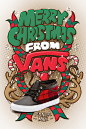 VANS X'mas Poster 2012 : VANS X'MAS Shoe Poster 2012