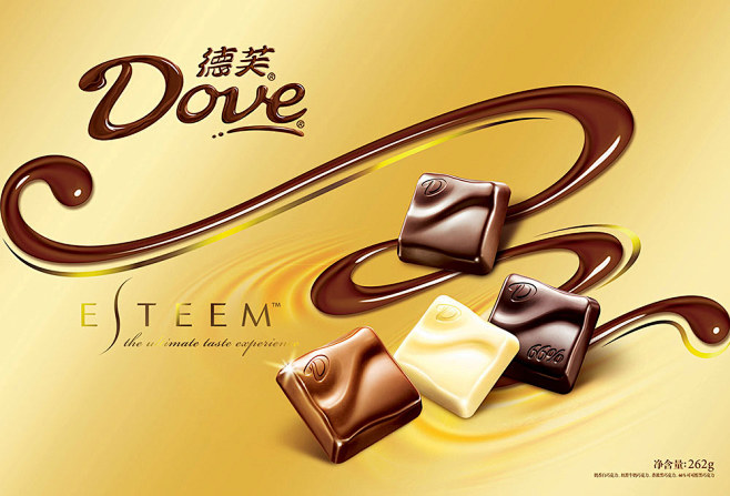 Dove  : food__包装巧克力牛...