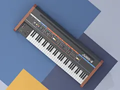 My favorite synth, the Roland Juno-6.