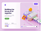 CleverBot – AI Landing Page Hero Header by Tran Mau Tri Tam ✪ on Dribbble