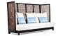 Kenneth Cobonpue : Collections : SUZY WONG : Sofa, high back: 