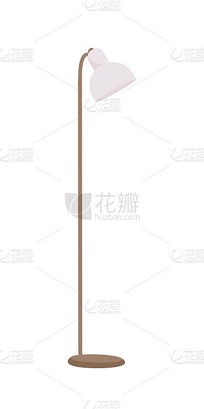 立灯半平色矢量对象素材-花瓣网