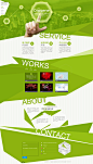 数基科技网站设计_网站设计_绿色风格_设计秀高手