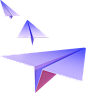 3d招聘人物插画-飞机