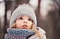 Happy baby girl on the walk in snowy winter by Мария Евсеева on 500px