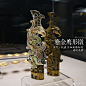 鎏金鹰形镦，汉代，现... - @开亮君的微博 - 微博