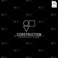 建筑业,品牌名称,建筑师,图标,商务,模板,现代,三维图形,线条画,设计