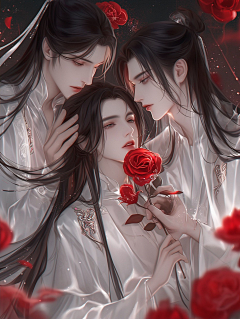 白顾良人采集到——古风 ——耽美