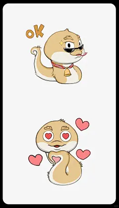 小毛蛇与龙仔表情包上线啦～_4_黄三水_来自小红书网页版