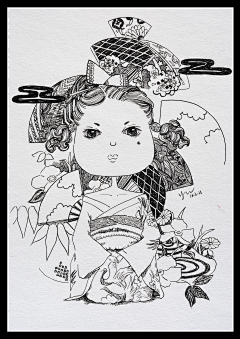 番茄只配炒蛋采集到插画素描