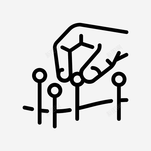 针灸亚洲中国图标 icon 标识 标志 UI图标 设计图片 免费下载 页面网页 平面电商 创意素材