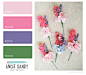 Pink, Purple + Green Color Palette | Angie Sandy Design + Illustration #color #colorpalette