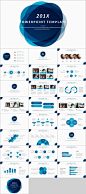 26+ company annual report chart PowerPoint templates on Behance