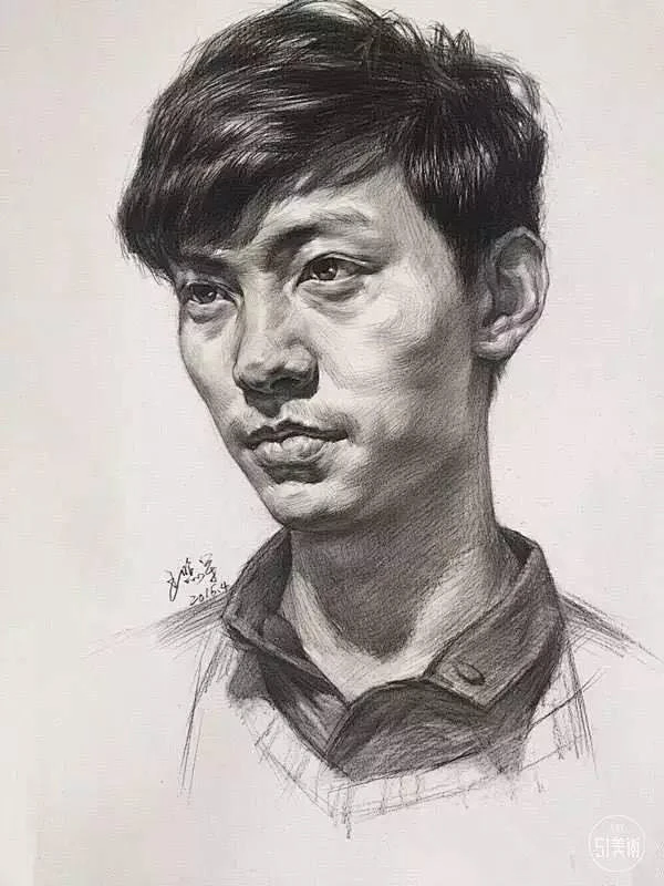 如何画出高分素描头像，你get到要点了么？-花瓣网