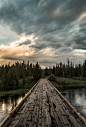 Sunset's Bridge / 500px