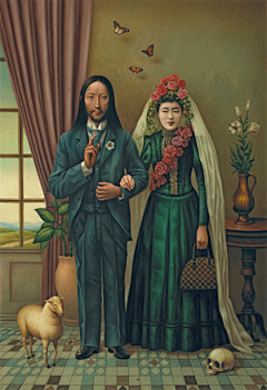 克莱尔蓝采集到插画